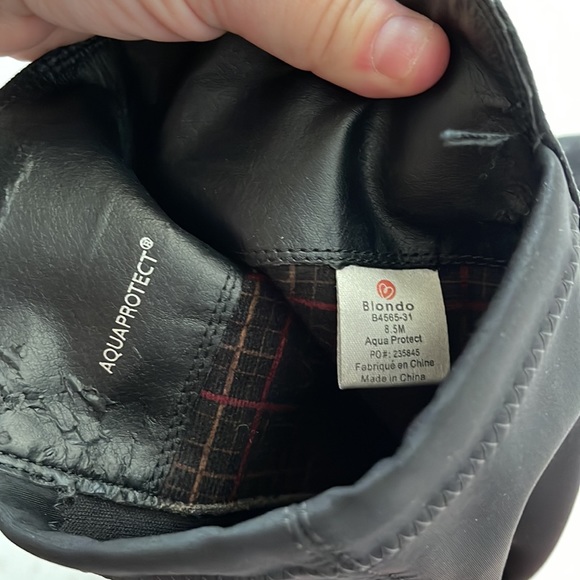 Blondo black suede Velma over knee boots size 8.5 - Picture 9 of 11